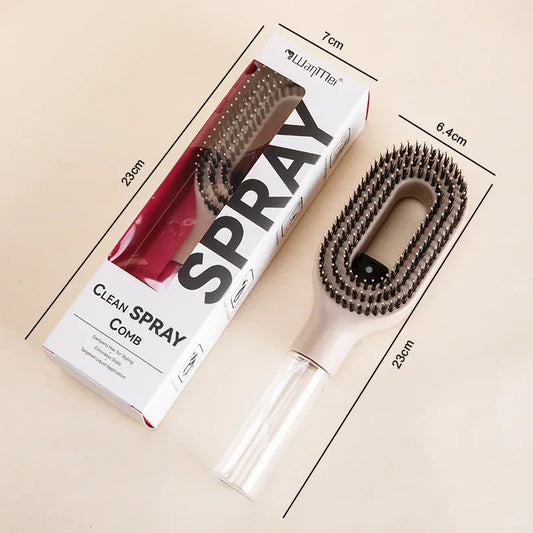 2in1 Sprayer Hairbrush