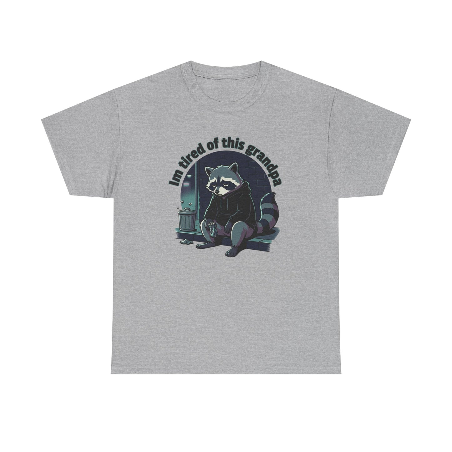 Tired raccoon tee