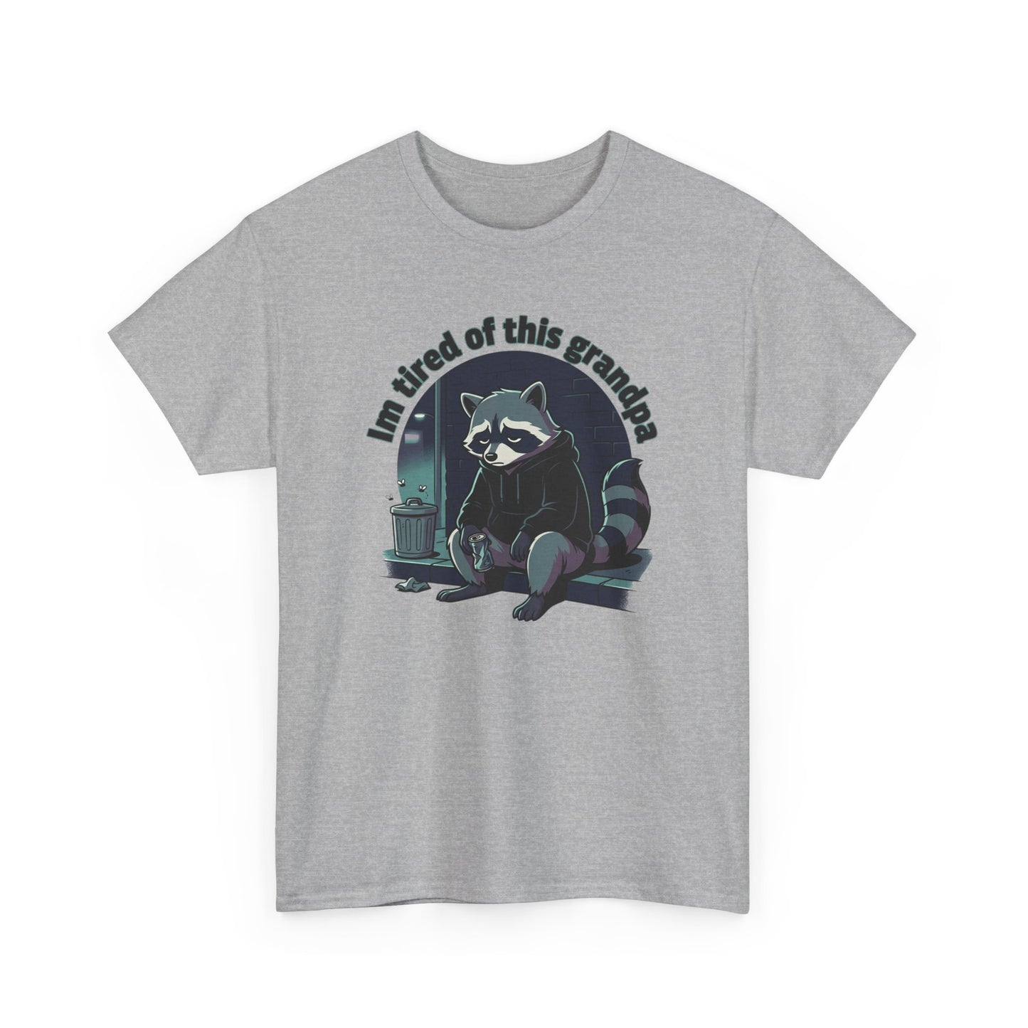 Tired raccoon tee